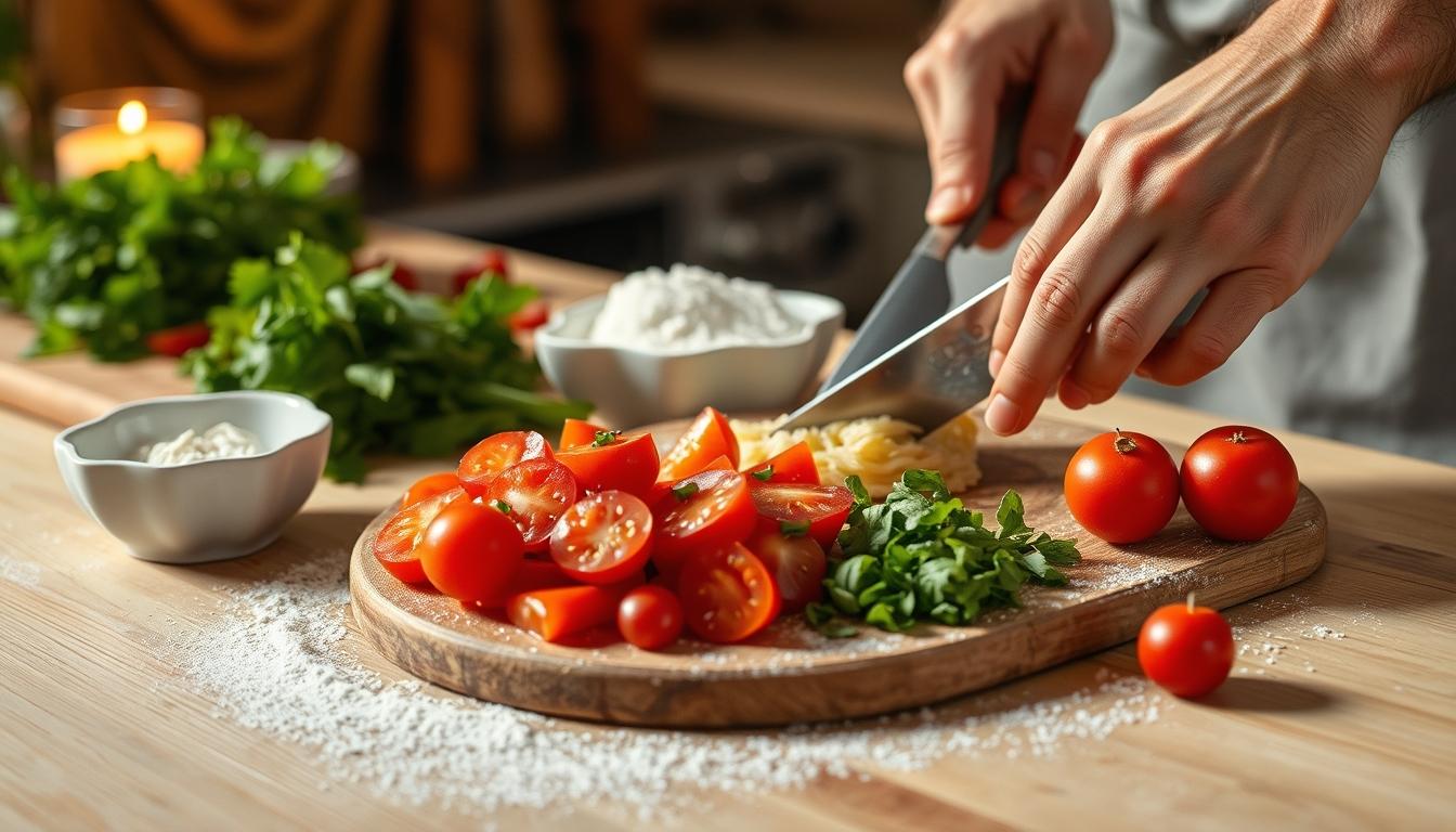 Fresh ingredients and home cooking inspiration